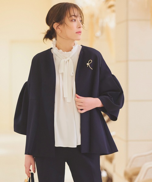 RUIRUE BOUTIQUE（ルイルエブティック） セットアップ ノーカラー