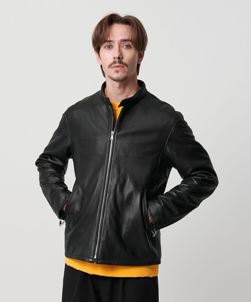 BEAUTY＆YOUTH UNITED ARROWS 革ジャン ライダース シープレザー