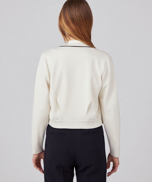 Ballsey（ボールジィ） カーディガン ミラノリブ クルーネック