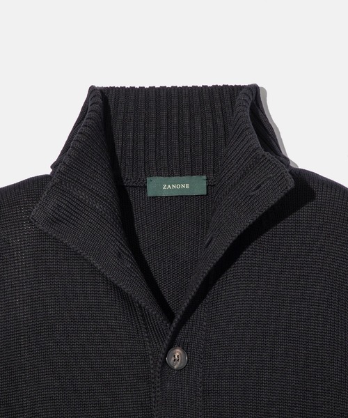ZANONE（ザノーネ） カーディガン ZANONE CHIOTO STAND KNIT CARDIGAN