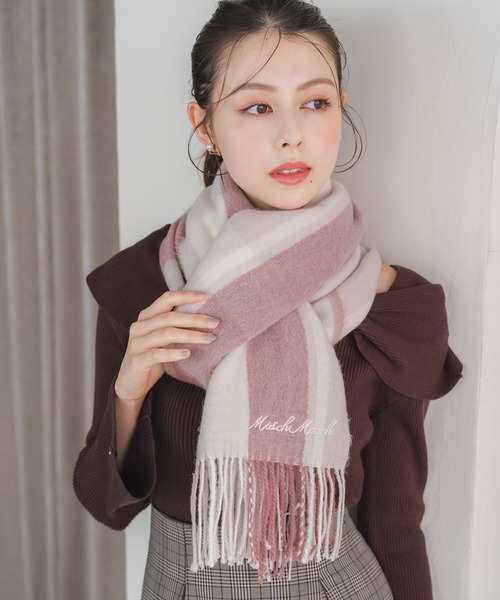 Acne Studios（アクネ ストゥディオズ） チェック柄マフラー - ブルー