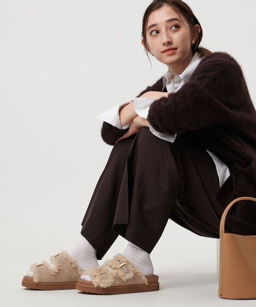 UNITED ARROWS（ユナイテッドアローズ） サンダル フェイクファー 2