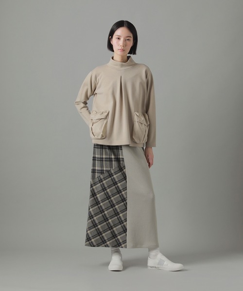 ZUCCa（ズッカ） スカート チェックドッキング / スカート / (O