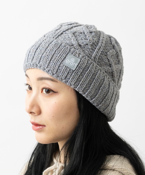 aran WOOLLEN MILLS（アランウーレンミルズ） ニット帽 ニットキャップ