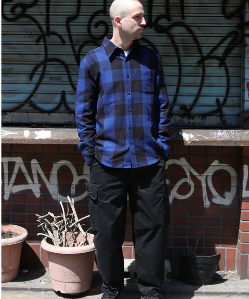 TMT シャツ バッファローチェックシャツ メンズ : ZOZOTOWN Yahoo!店