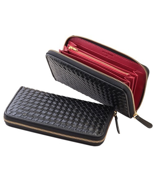 財布 大容量メッシュラウンドジップ長財布 メンズ : ZOZOTOWN Yahoo!店