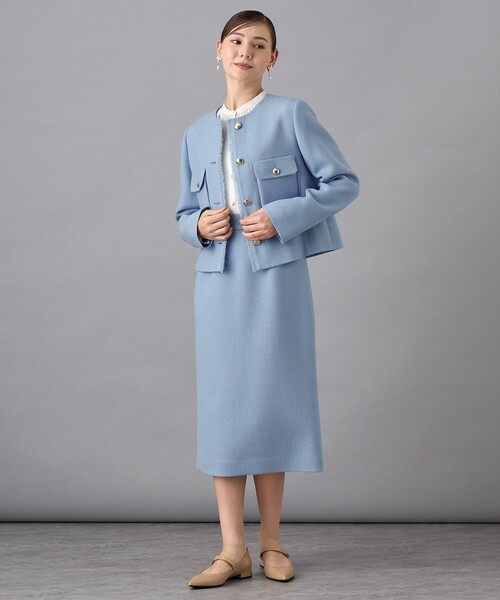 ANAYI（アナイ） ジャケット ノーカラージャケット 「セットアップ対応