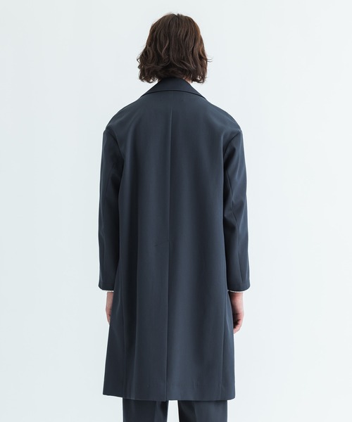 CITY（シティ） ステンカラーコート 2 ブラック メンズ : ZOZOTOWN