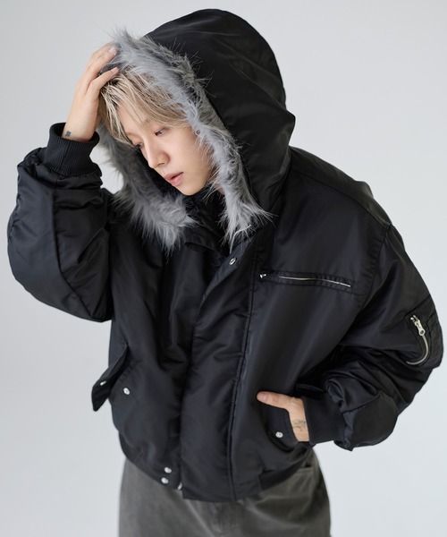 ミリタリージャケット モッズコート N-2Bフライトミリタリーコンパクト