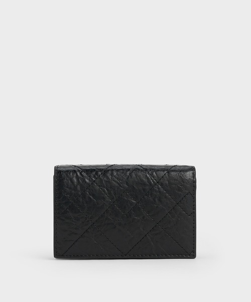 CHARLES ＆ KEITH（チャールズ&キース） 財布 Duo ドゥオ キルト