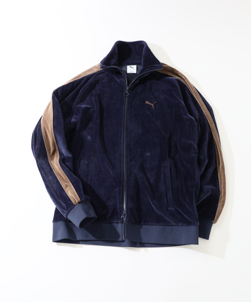 PUMA（プーマ） 別注 ”T7” ベロア トラックジャケット メンズ