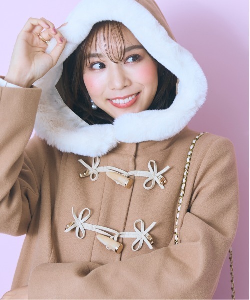 marun（マルン） ダッフルコート コート 「大きいサイズ」 フェイク