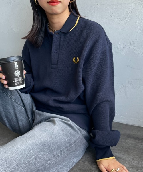 FRED PERRY（フレッドペリー） ポロシャツ 別注 ワンポイントロゴ刺繍