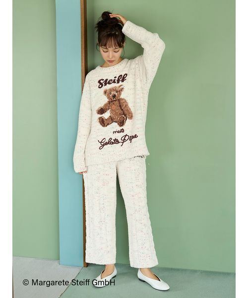 gelato pique（ジェラートピケ） パジャマ ルームウェア 「Steiff