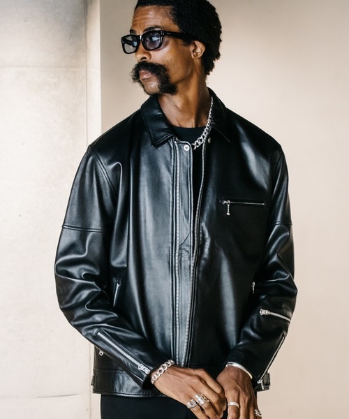 CRIMIE（クライミー） 革ジャン ライダース SPANISH LAMB LEATHER