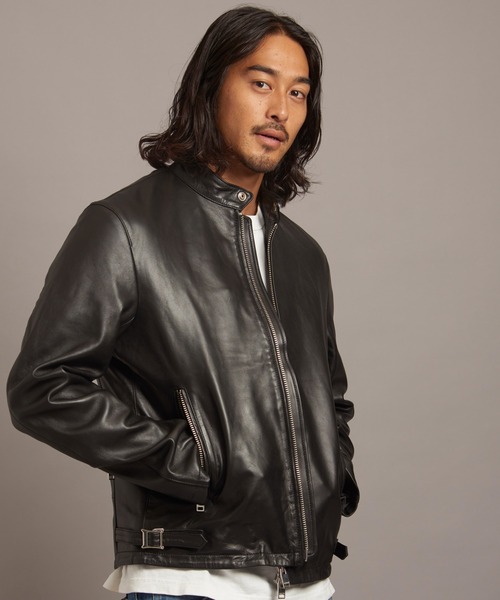 JACKROSE（ジャックローズ） 革ジャン ライダース JE LAMB LEATHER