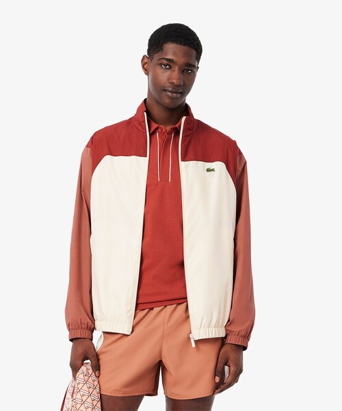 LACOSTE（ラコステ） ナイロンジャケット トリコカラーリング撥水