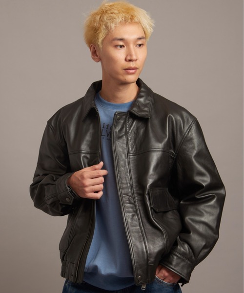 JACKROSE（ジャックローズ） 革ジャン ライダース JE LAMB LEATHER A-2