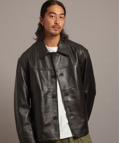 SKOOKUM（スクーカム） 革ジャン ライダース SKOOKUM.JE LAMB LEATHER