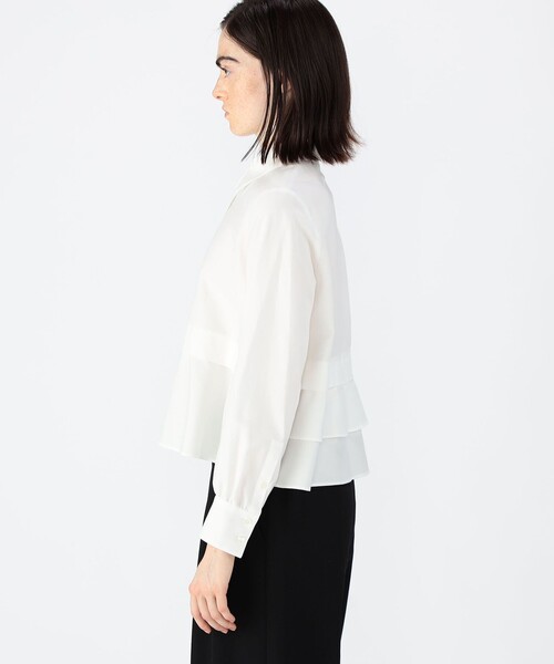 CABaN（キャバン） ブラウス シャツ タイプライターダブルクロス