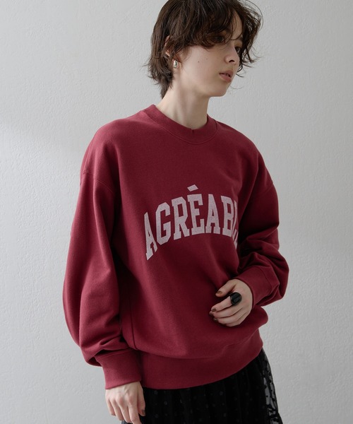 THE PAUSE トレーナー スウェット 「THE PAUSE」ロゴスウェットプル