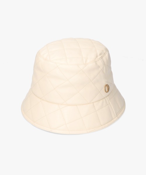 Chapeau d' O（シャポードオー） 帽子 ハット Fake Leather Quilt