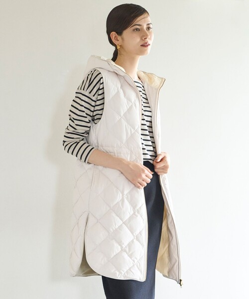 UNFILO（アンフィーロ） ダウンベスト ベスト 「TAION×UNFILO 」フード