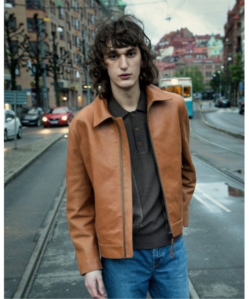 Nudie Jeans（ヌーディージーンズ） 革ジャン ライダース Eddy レザー