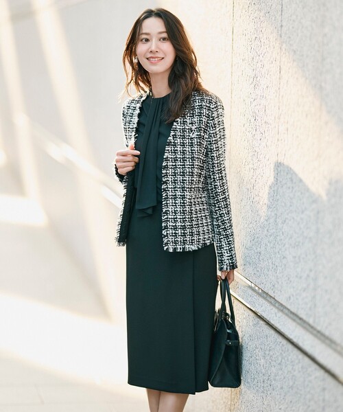 ICB（アイシービー） ジャケット ノーカラージャケット 「CLASSY.1月号