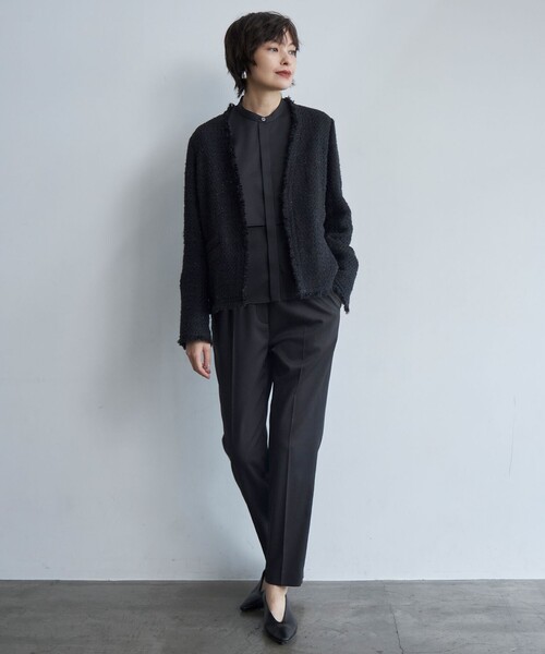 ICB（アイシービー） ジャケット ノーカラージャケット 「CLASSY.1月号