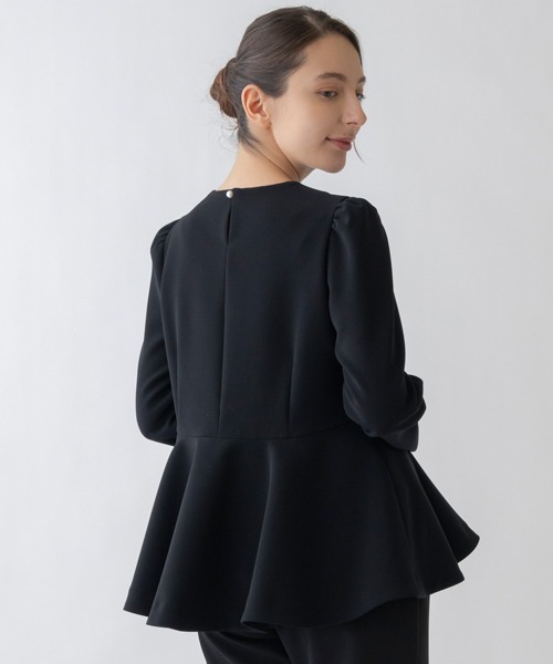 Sono（ソーノ） ブラウス シャツ 「SONO NAVY」「MUMMUMダブルクロス