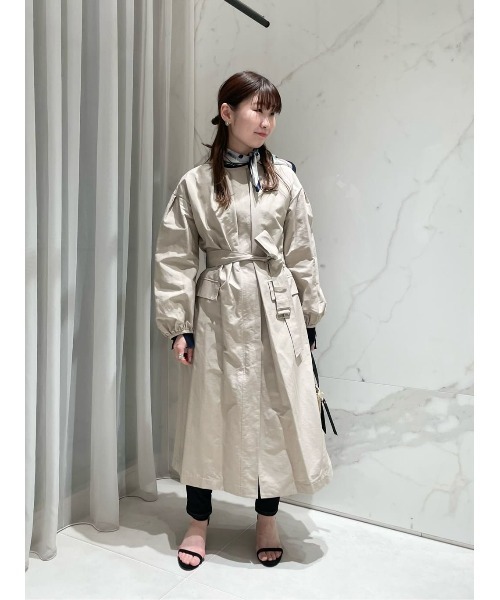 allureville（アルアバイル） ノーカラーコート コート コットン