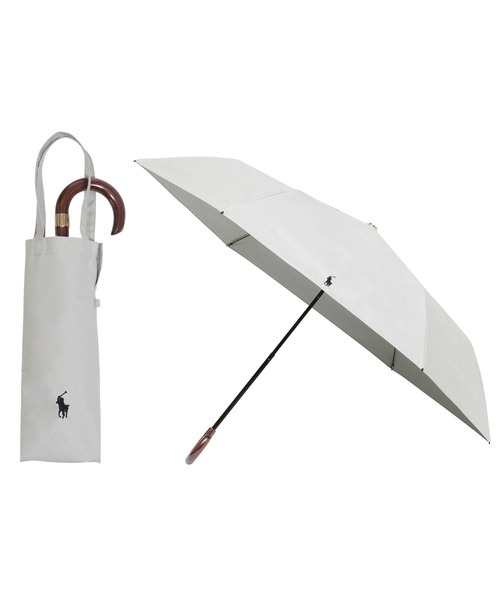 POLO RALPH LAUREN（ポロ・ラルフローレン） 折りたたみ傘 遮光 晴雨