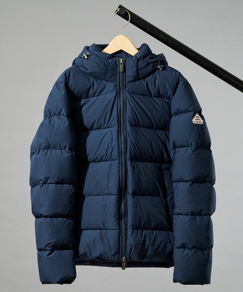 PYRENEX スプートニックジャケットソフト ネイビー ダウンサイズ34
