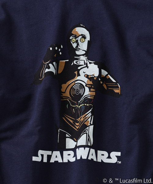 STAR WARS（スター・ウォーズ） トレーナー スウェット 「スター