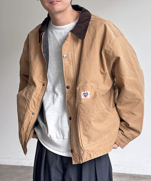 CPCM（シーピーシーエム） ブルゾン アウター コーデュロイ襟ワーク