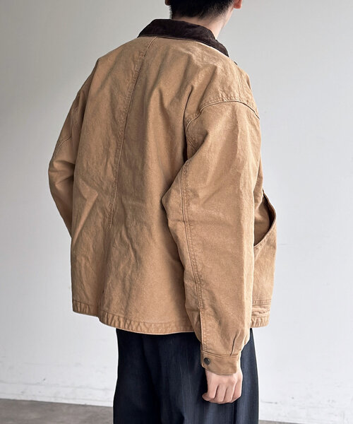 CPCM（シーピーシーエム） ブルゾン アウター コーデュロイ襟ワーク