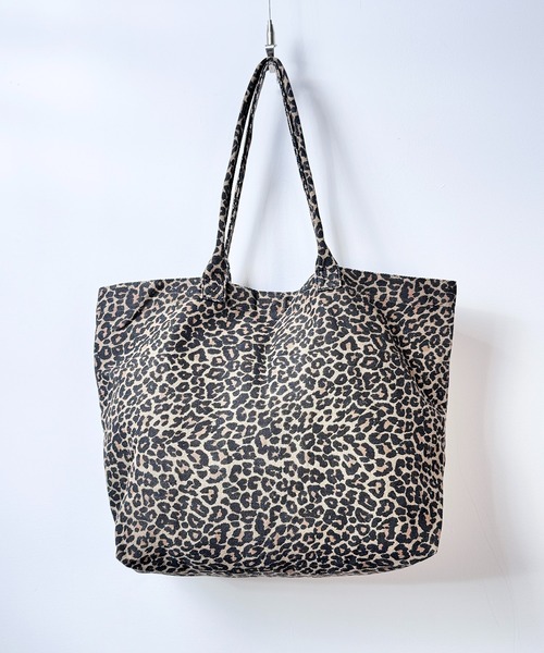 folka.（フォルカ） トートバッグ 5E24 大容量 軽量 レオパードトート