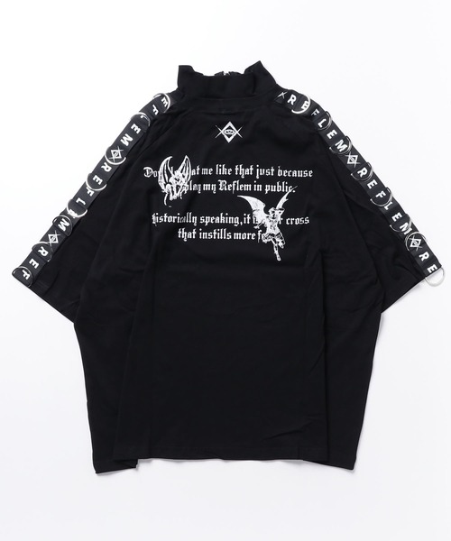 REFLEM（レフレム） tシャツ 「REFLEM/レフレム」Dリングロゴテープ