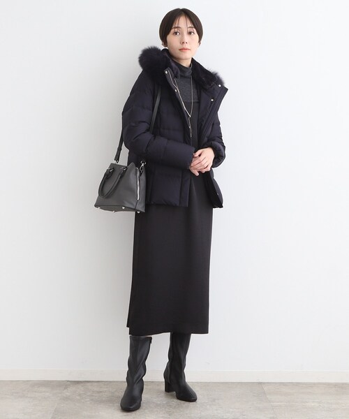 INDIVI（インディヴィ） ダウンコート ダウンジャケット 「名品／撥水