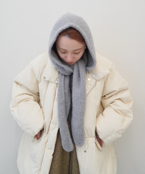 anuke（アンヌーク） ダウンコート ダウンジャケット Standcollar Down