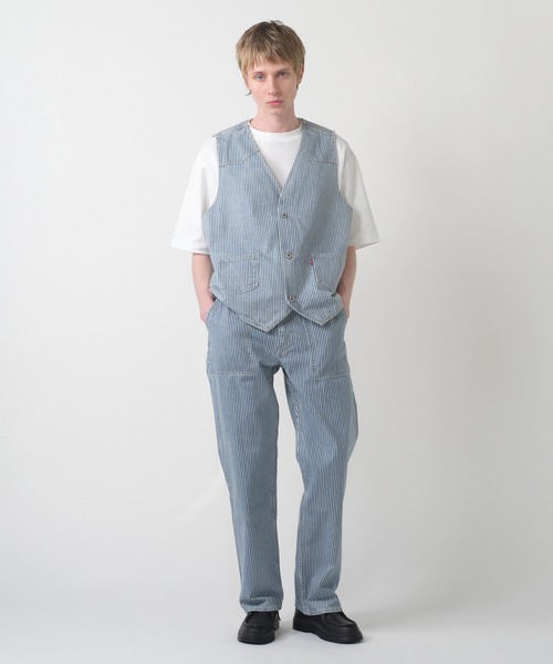 Levi's（リーバイス） ベスト ジレ デニム ベスト メンズ : ZOZOTOWN