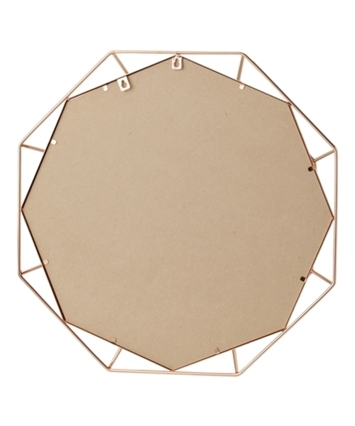 Francfranc（フランフラン） 鏡 リナ ウォールミラー ピンクゴールド