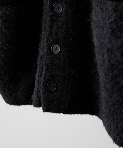 CLEL（クレイル） カーディガン 「CLEL」Alpaca Blend Shaggy V-Neck