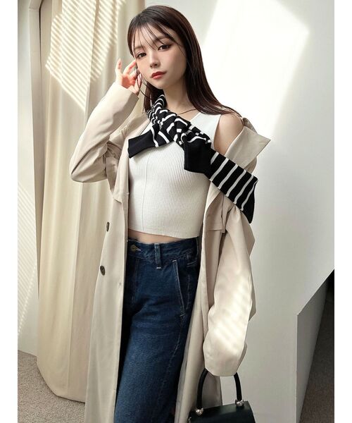 RESEXXY（リゼクシー） トレンチコート コート レイヤードフレア