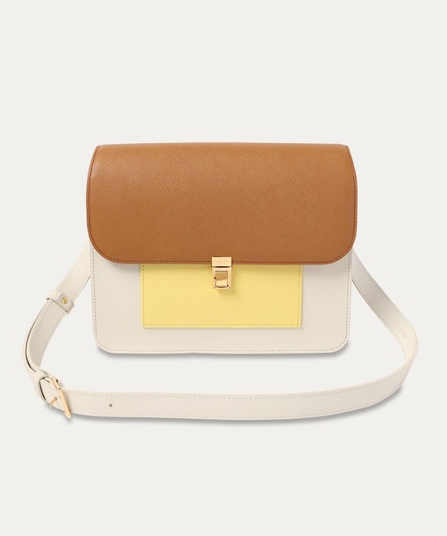 CULLNI（クルニ） ショルダーバッグ Leather Flap Shoulder Bag メンズ