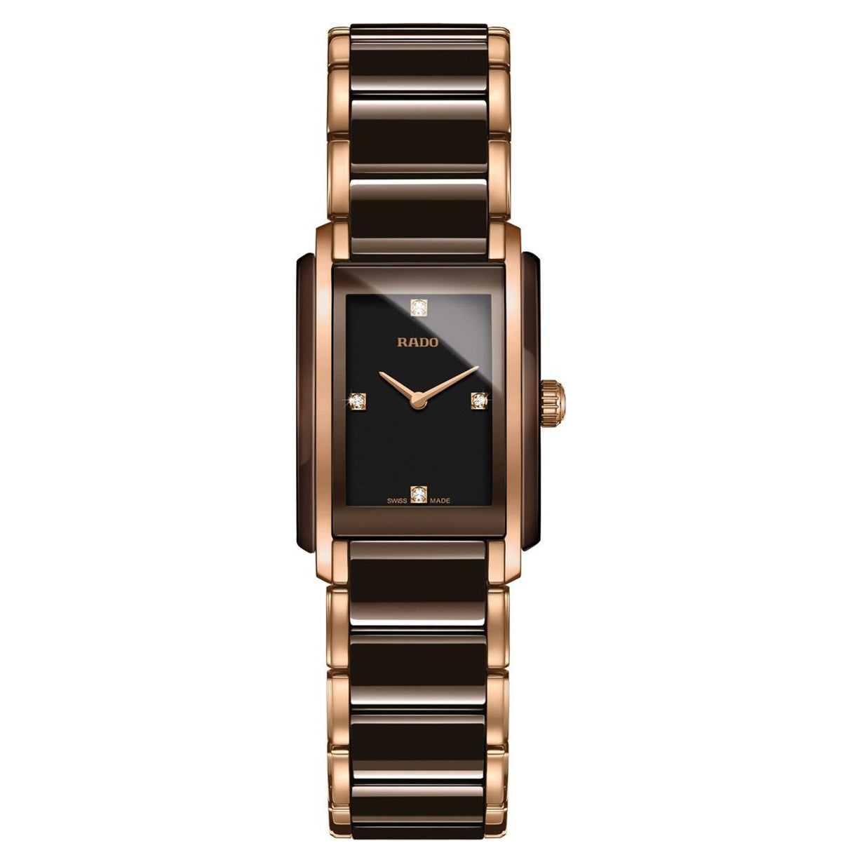Rado Integral Black Dial Women 22.7mm