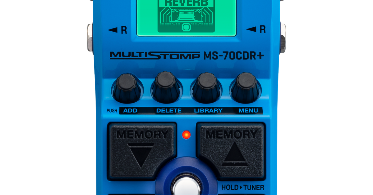 ZOOM MS-70CDR+ MultiStomp | ZOOM