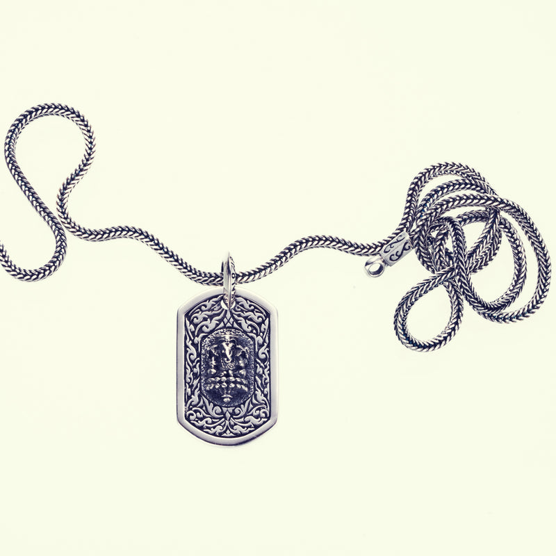 ZOCALO ソカロ｜Ganesh Dog Tag : Necklace Chain Set｜ガネーシャ