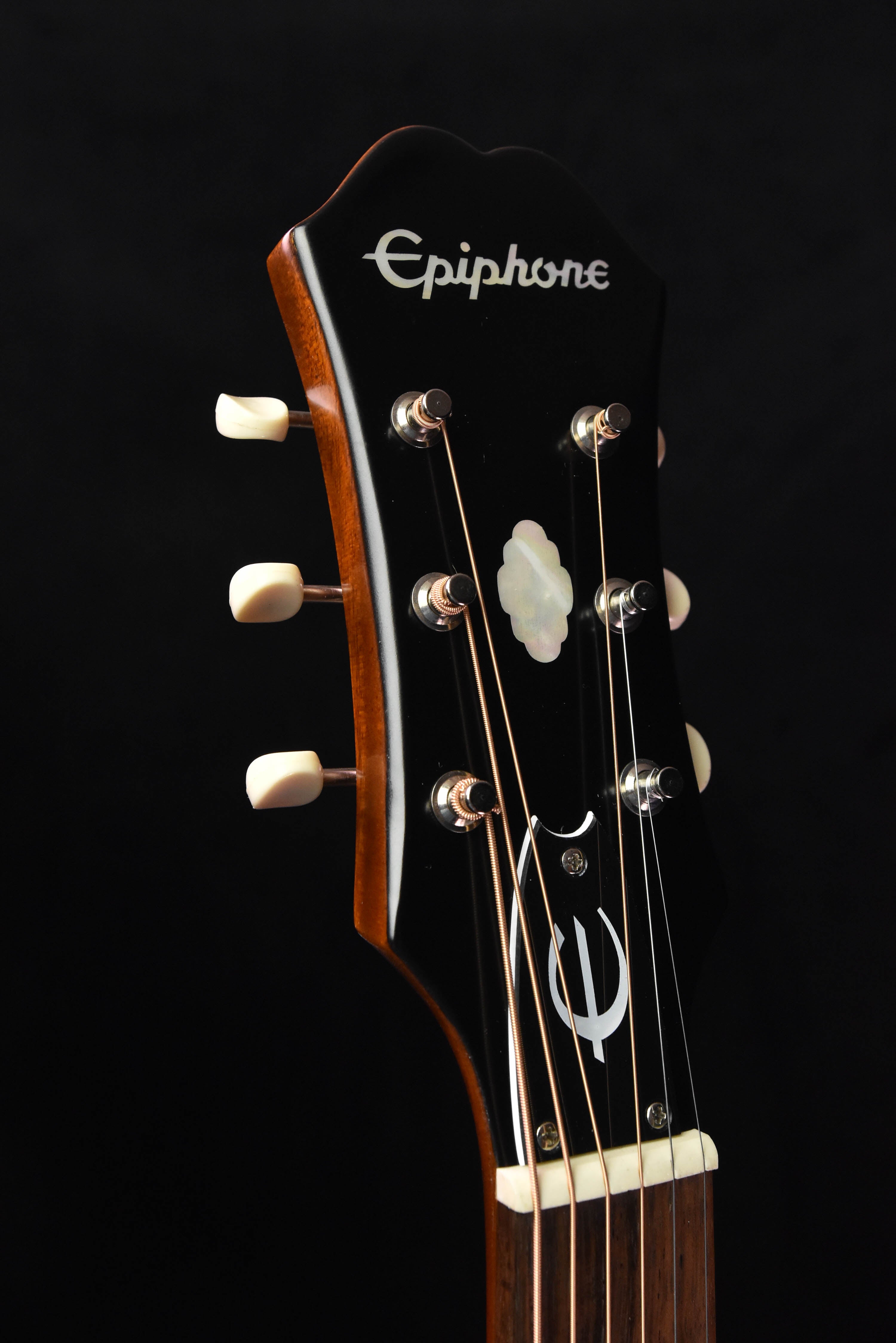 Epiphone Masterbuilt Texan Acoustic Guitar Aged Natural antique Gloss